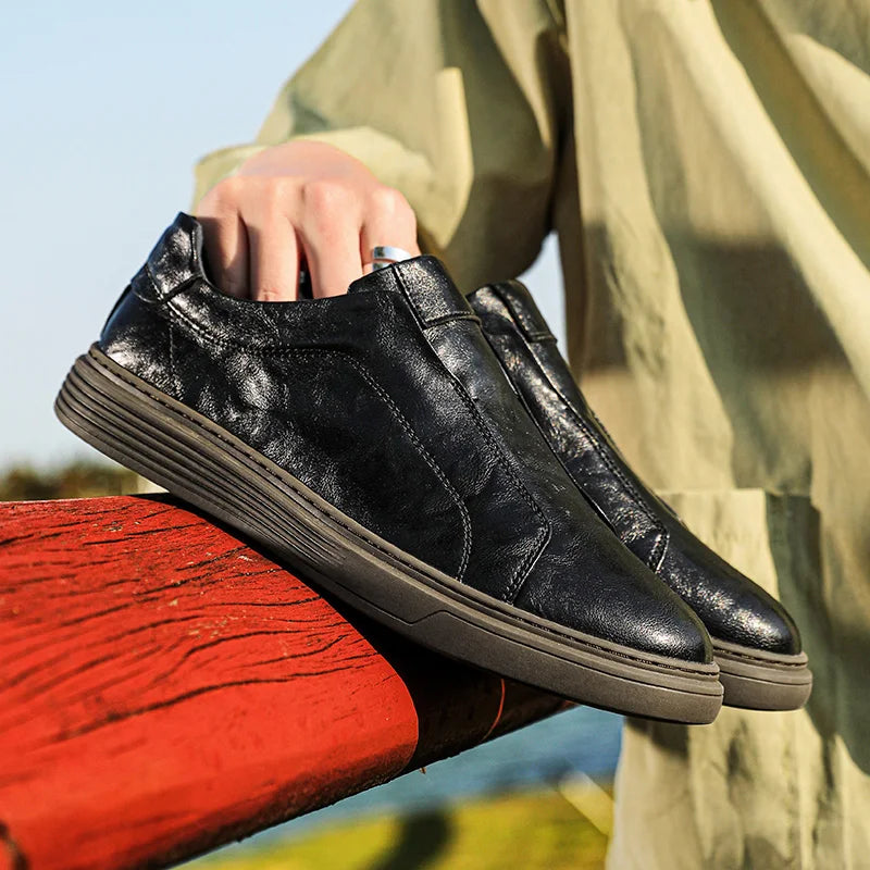 Pemberton Leather Slip-ons