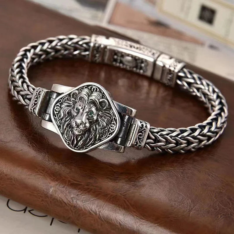 Leander Lion Chain Bracelet