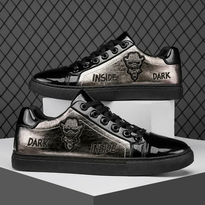 Nero Patent Low-Tops