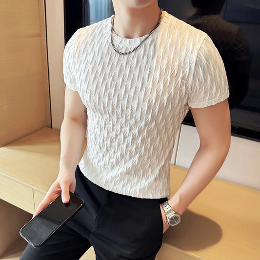 Raffa Pleated Knit Tee