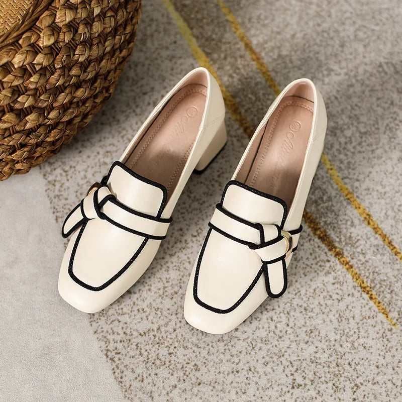 Margot Belnoir Leather Loafers
