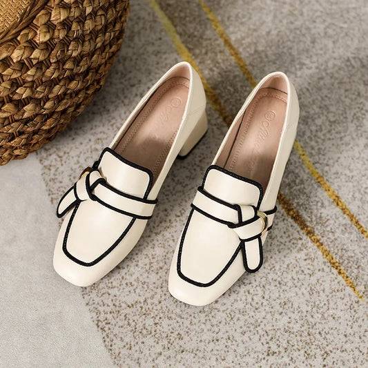 Margot Belnoir Leather Loafers