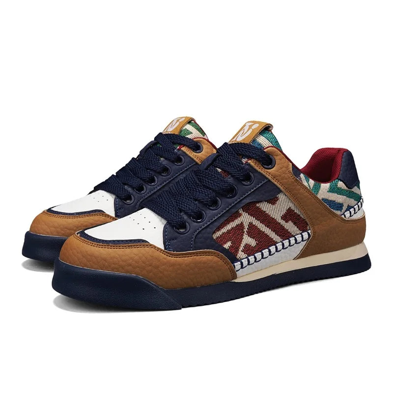 Marcello Leather Court Sneakers