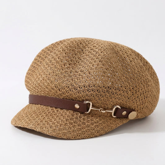 Sienna Straw Visor Cap