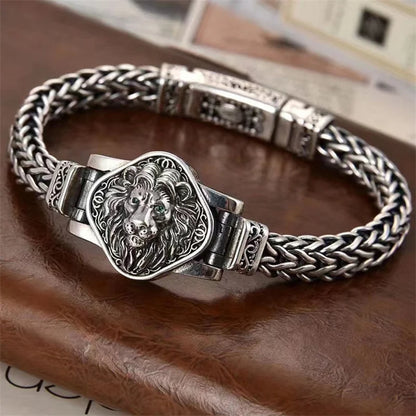 Leander Lion Chain Bracelet