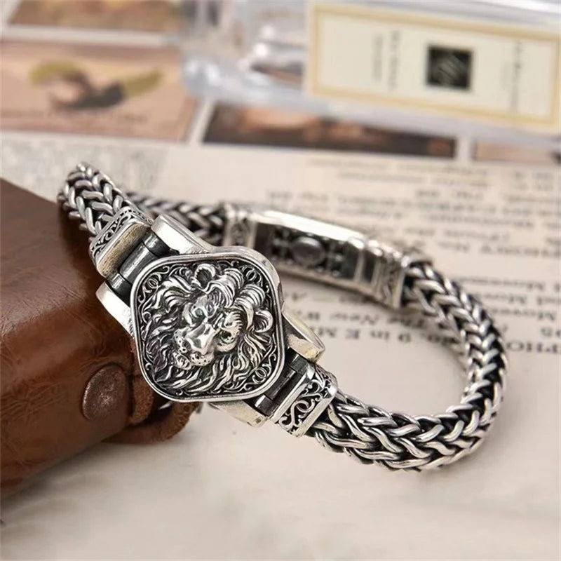 Leander Lion Chain Bracelet