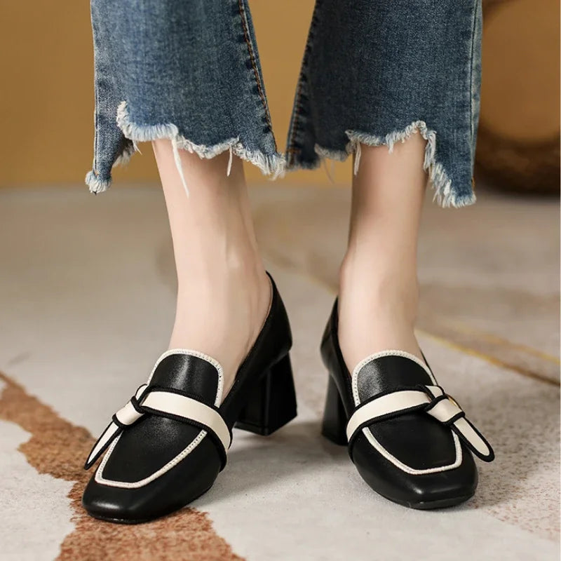 Margot Belnoir Leather Loafers