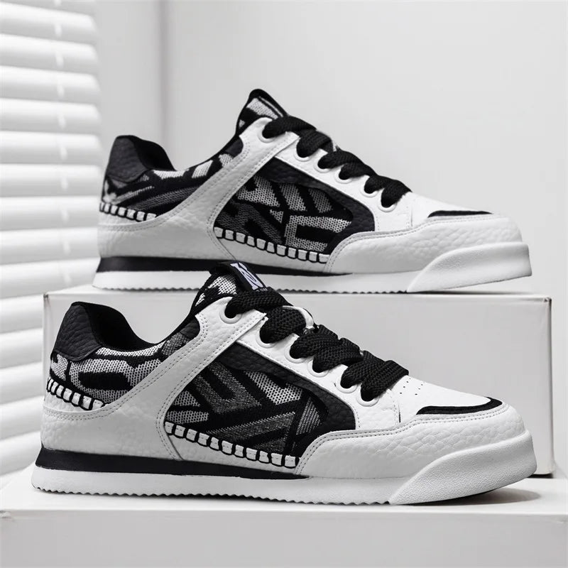 Marcello Leather Court Sneakers