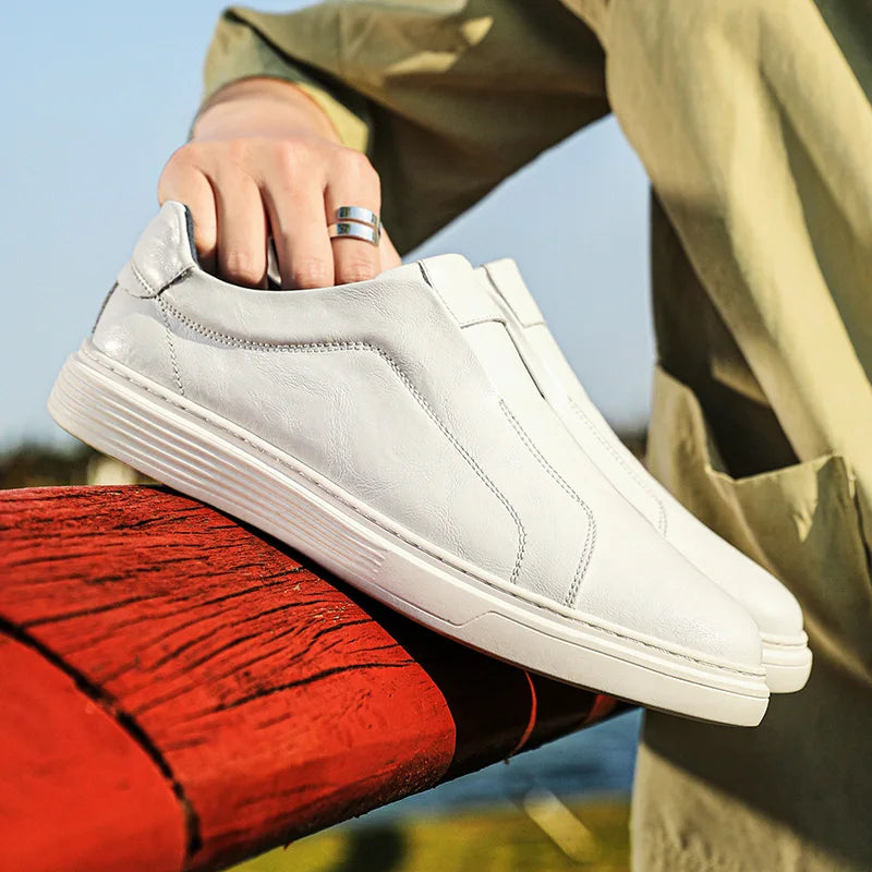Pemberton Leather Slip-ons