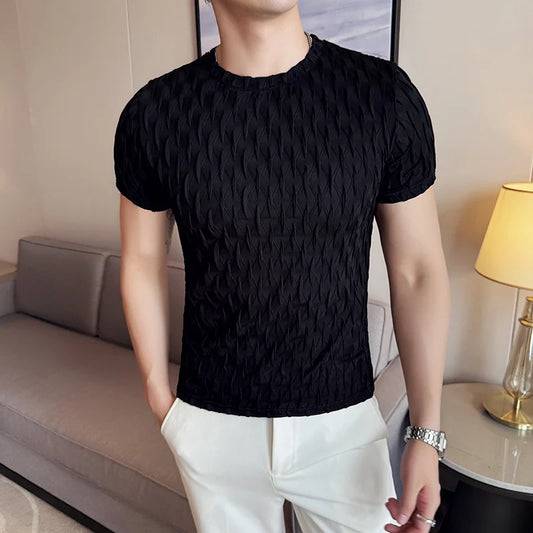 Raffa Pleated Knit Tee
