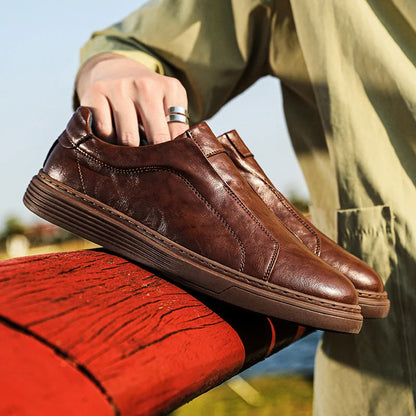 Pemberton Leather Slip-ons