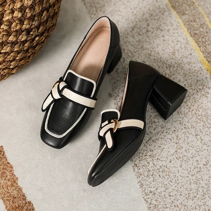 Margot Belnoir Leather Loafers