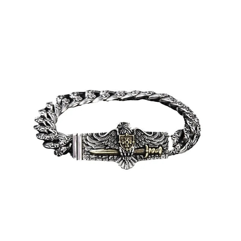 Aquila Eagle Silver Bracelet