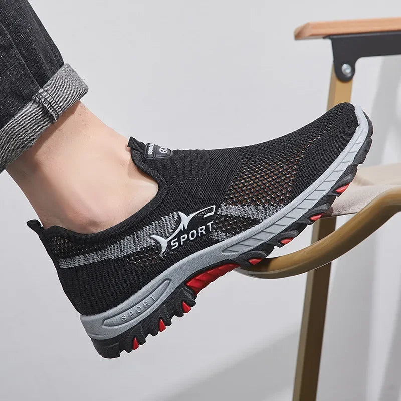 Keane Mesh Slip-On Trainers
