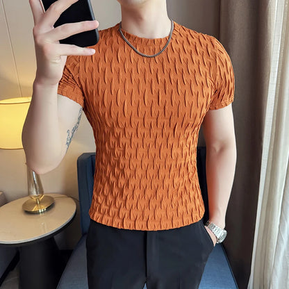 Raffa Pleated Knit Tee