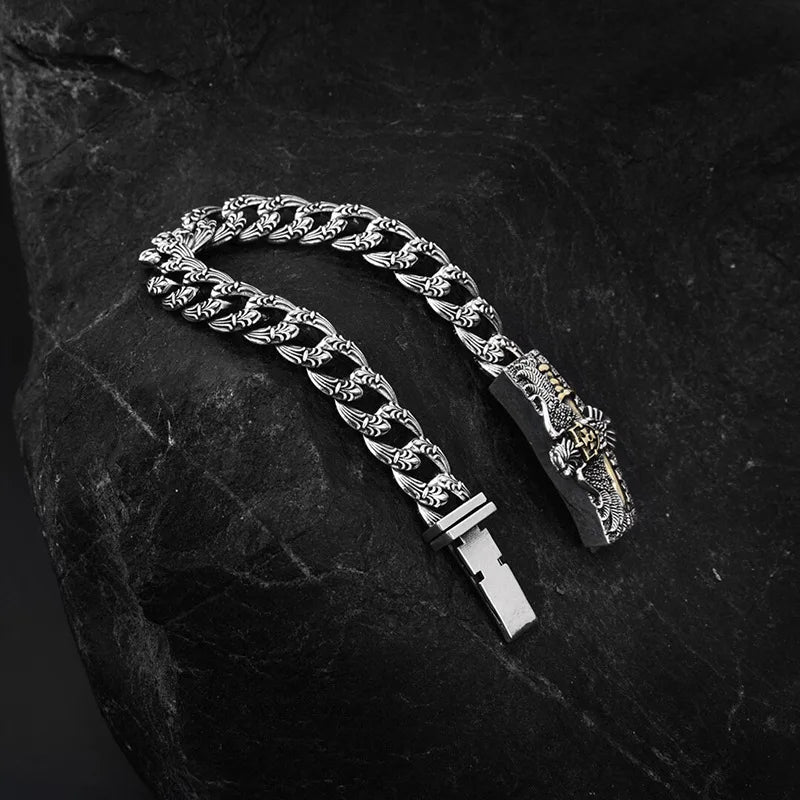 Aquila Eagle Silver Bracelet