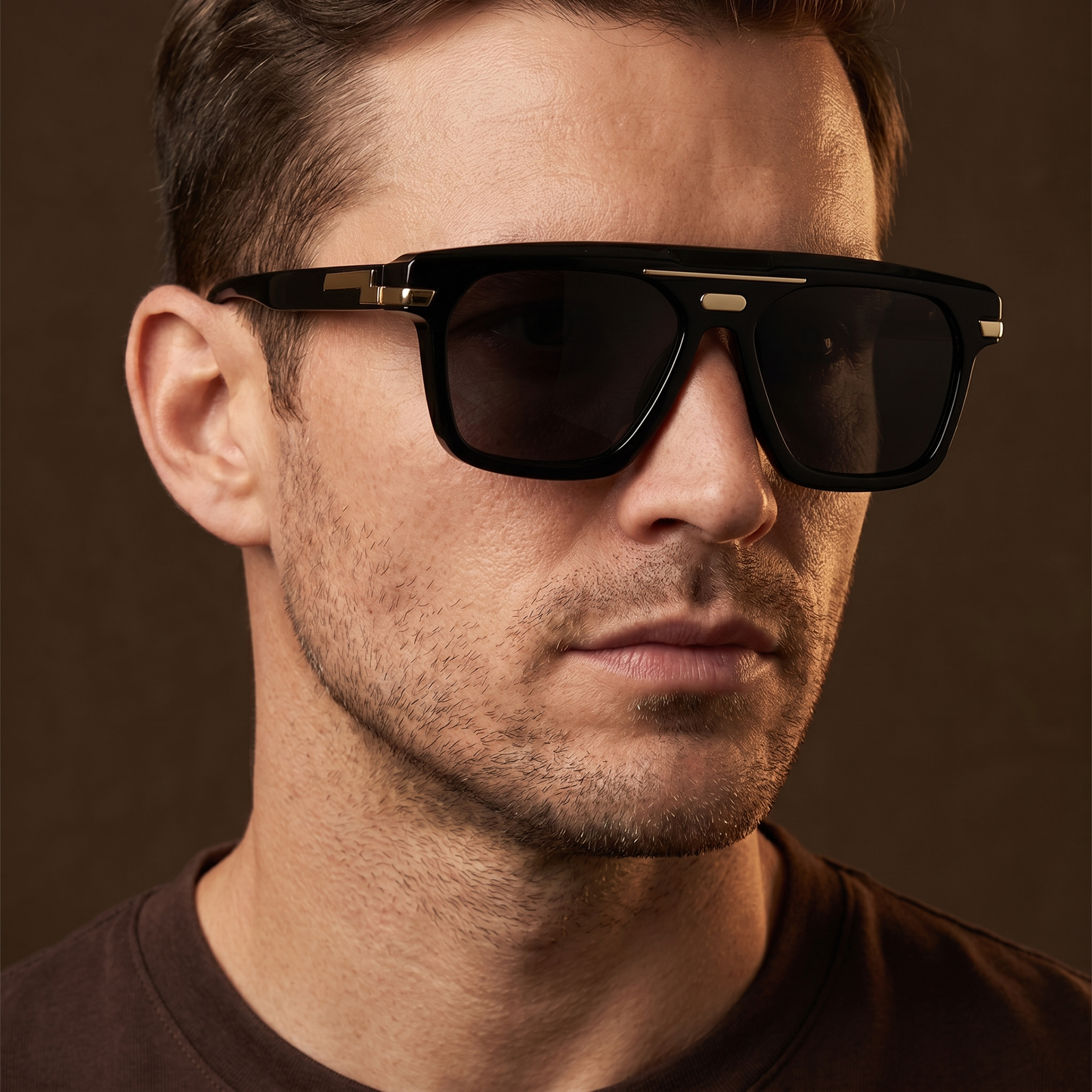 Brando Flat-Top Sunglasses