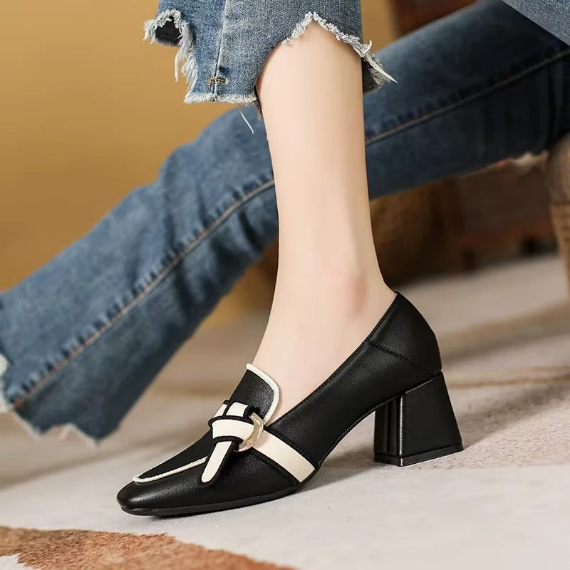 Margot Belnoir Leather Loafers