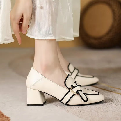 Margot Belnoir Leather Loafers