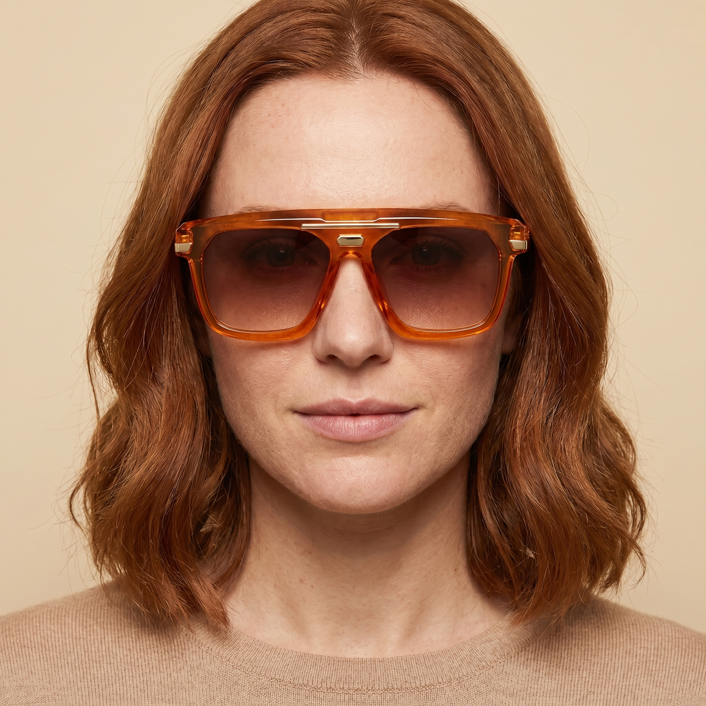 Brando Flat-Top Sunglasses