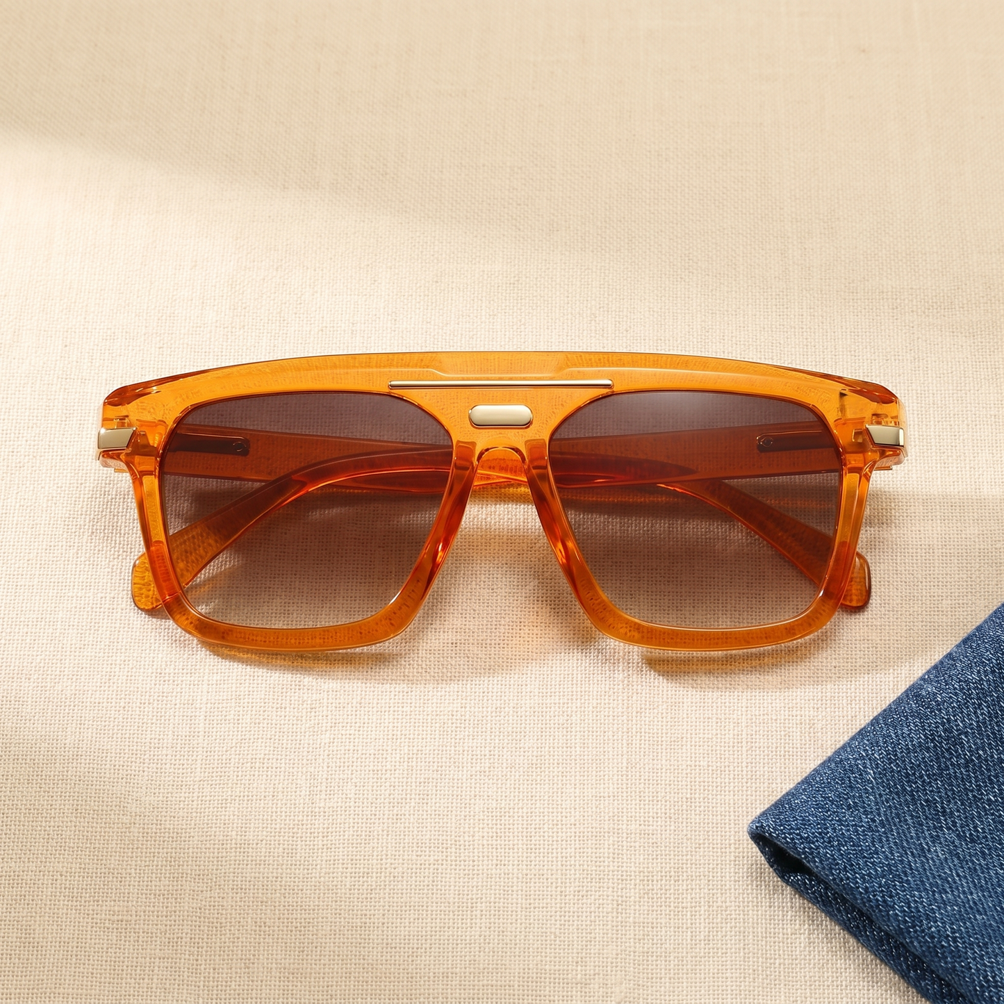 Brando Flat-Top Sunglasses