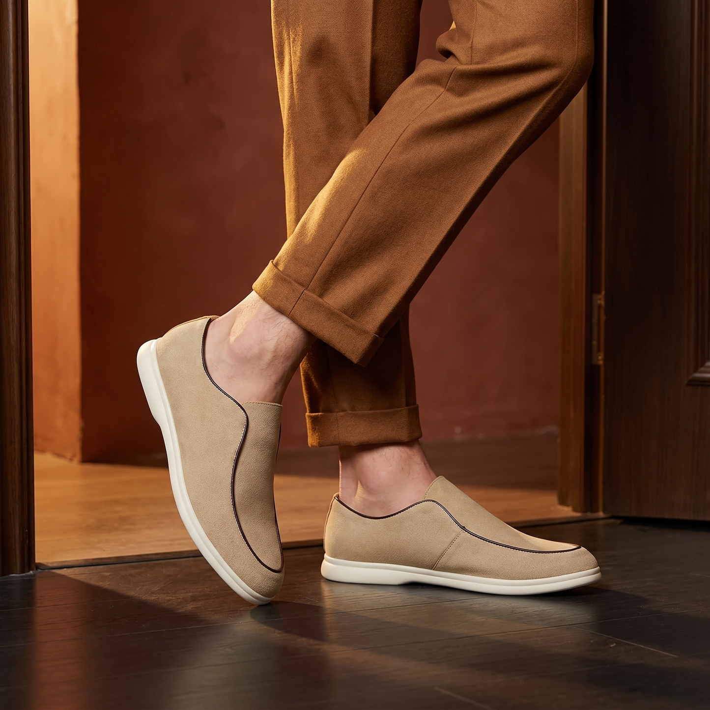 Mateo Suede Loafers