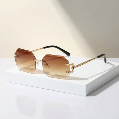 Tiziano Diamond-Cut Sunglasses