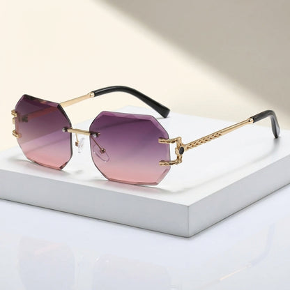 Tiziano Diamond-Cut Sunglasses