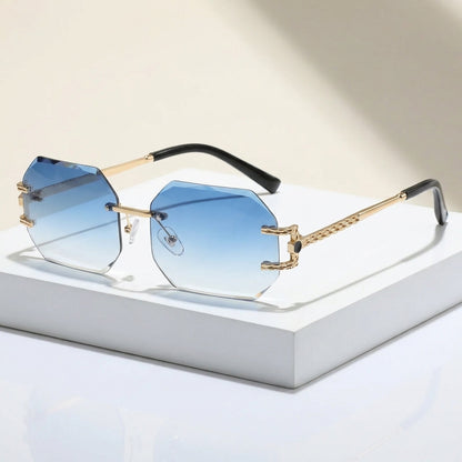 Tiziano Diamond-Cut Sunglasses