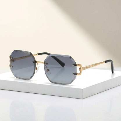 Tiziano Diamond-Cut Sunglasses